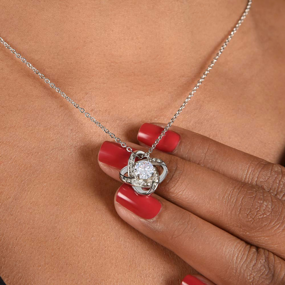 I Am Proud To Be Your Father - Love Knot Necklace