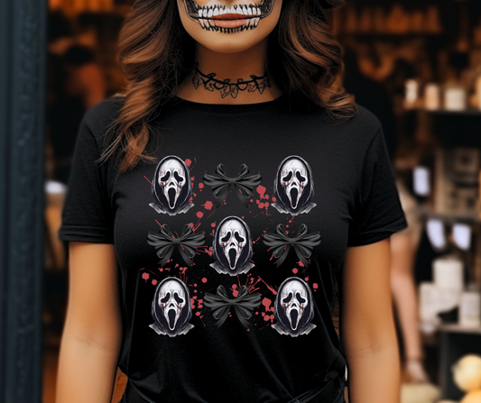 Scream Bow Tshirt