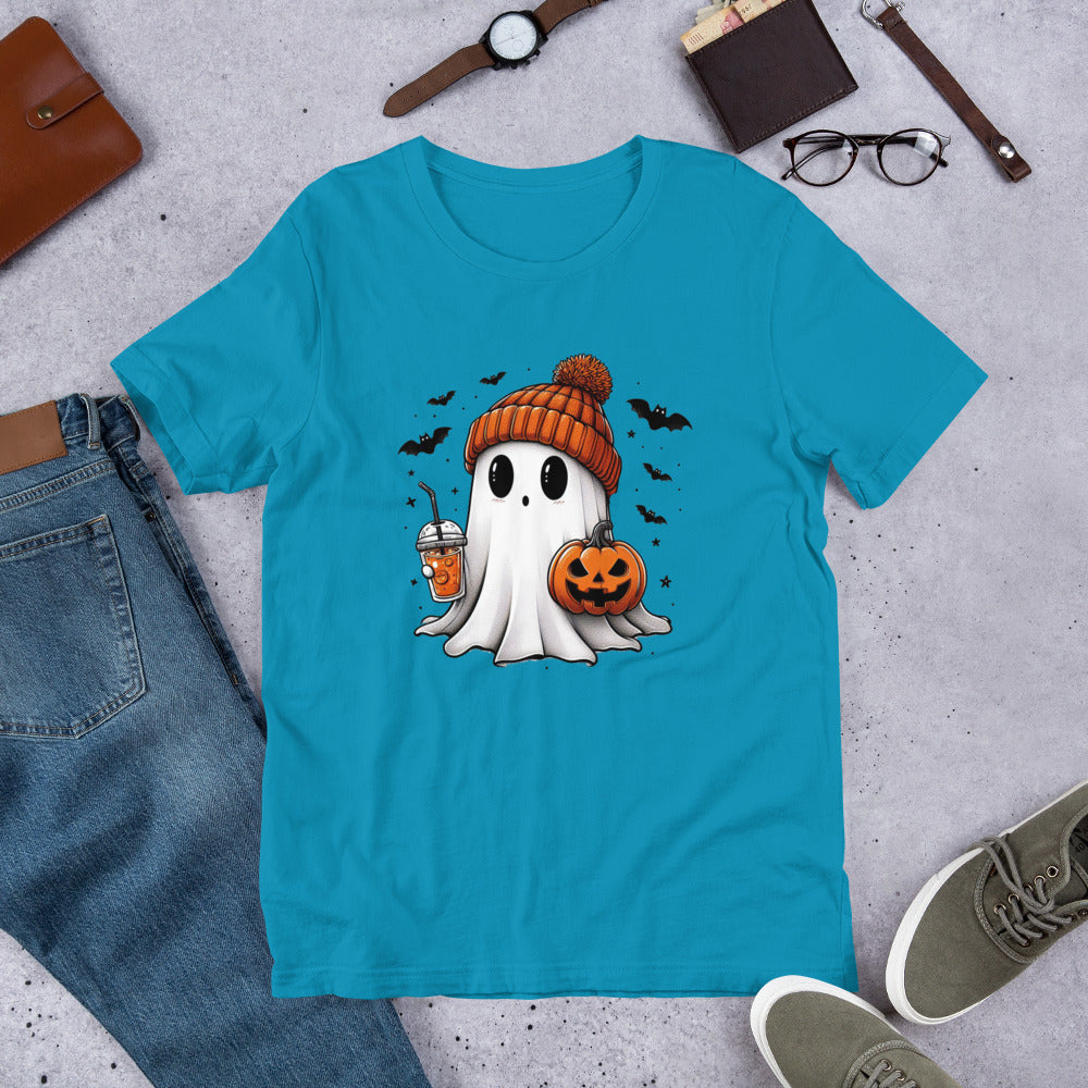 Iced Coffee Ghost Unisex Tshirt