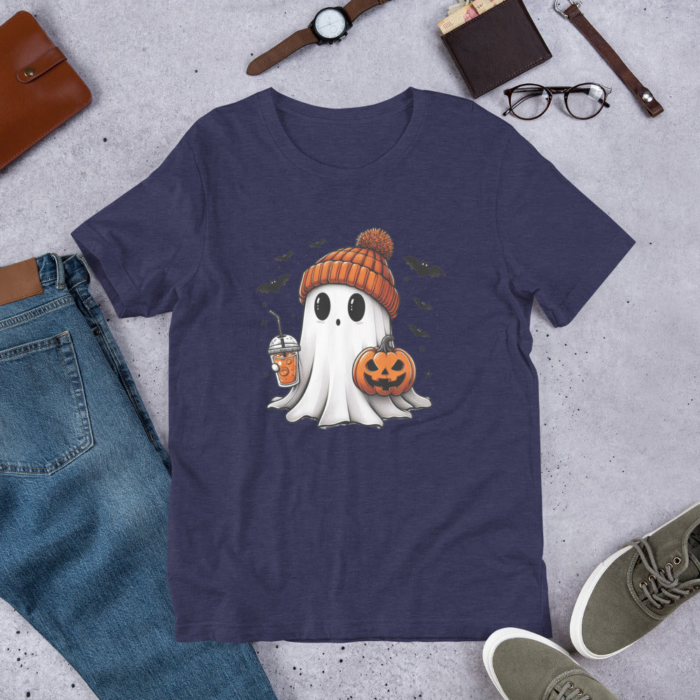 Iced Coffee Ghost Unisex Tshirt
