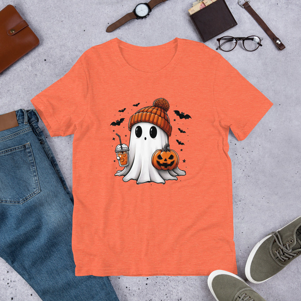 Iced Coffee Ghost Unisex Tshirt