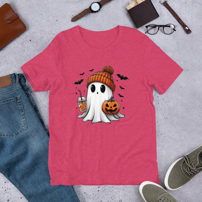 Iced Coffee Ghost Unisex Tshirt