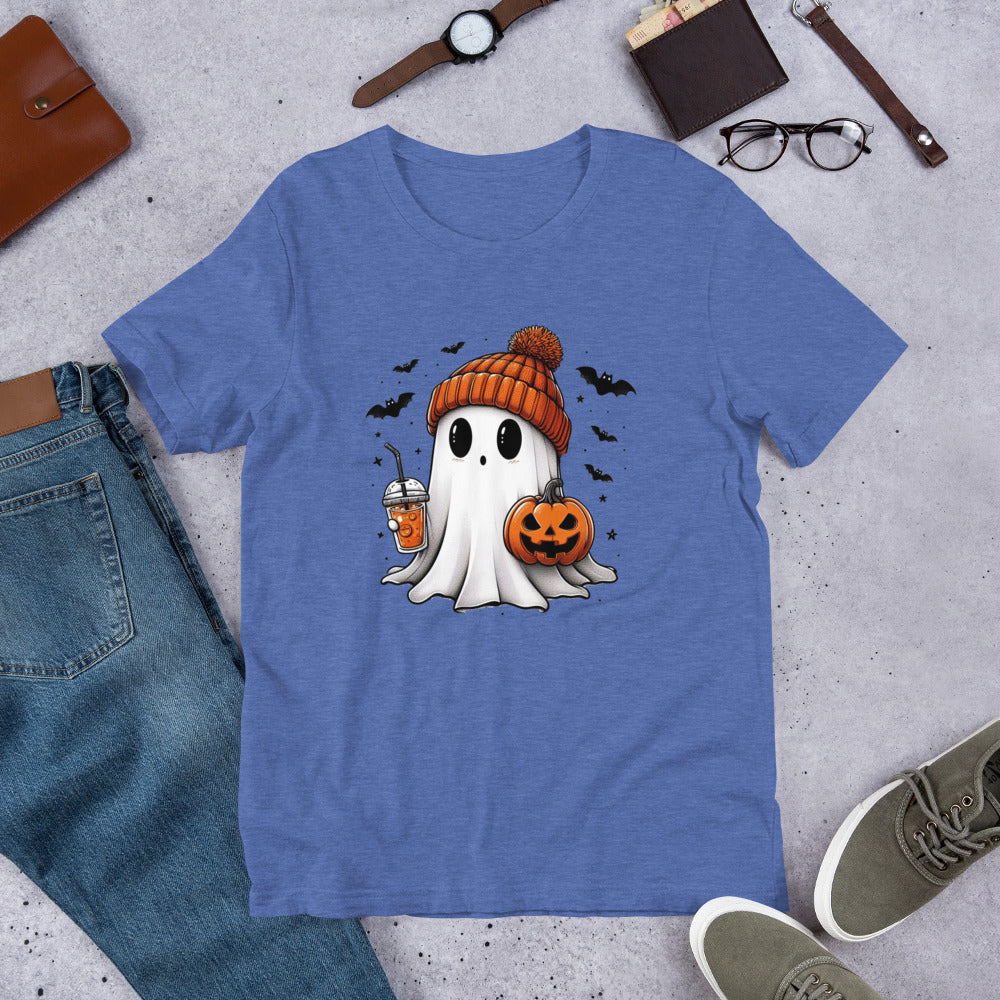 Iced Coffee Ghost Unisex Tshirt