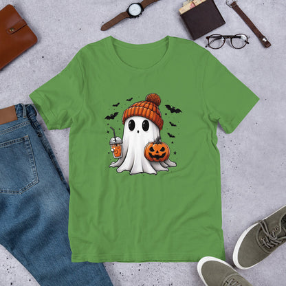 Iced Coffee Ghost Unisex Tshirt