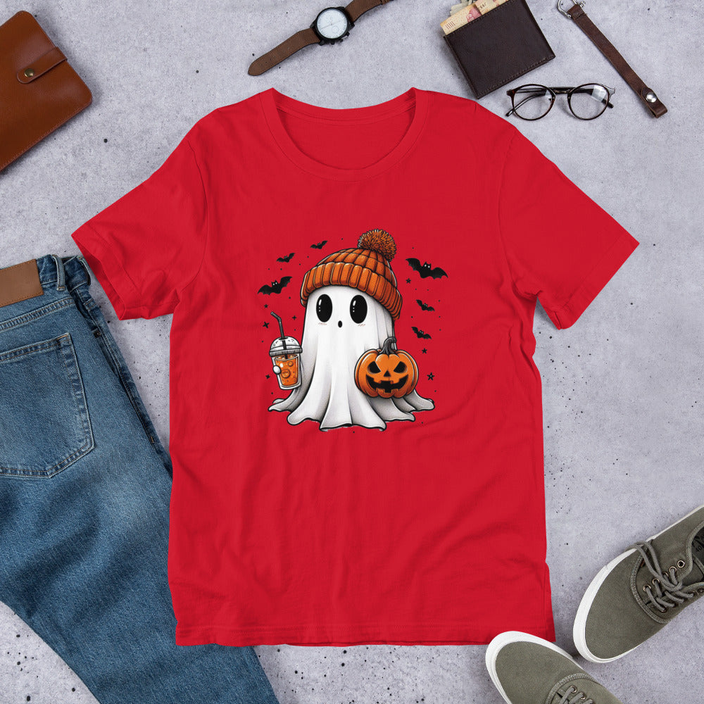 Iced Coffee Ghost Unisex Tshirt