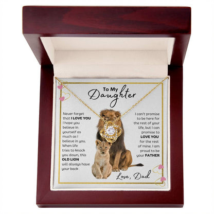 I Am Proud To Be Your Father - Love Knot Necklace